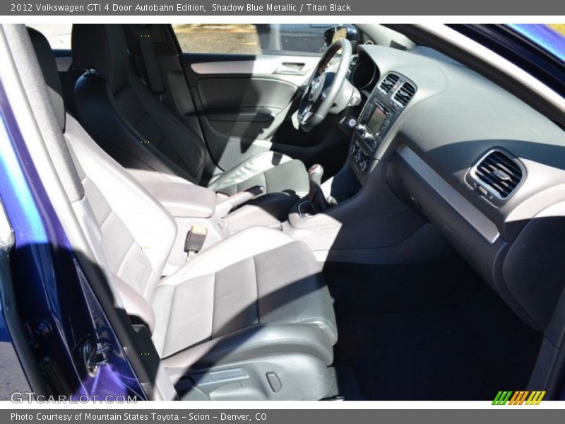 Shadow Blue Metallic / Titan Black 2012 Volkswagen GTI 4 Door Autobahn Edition