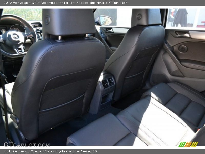 Shadow Blue Metallic / Titan Black 2012 Volkswagen GTI 4 Door Autobahn Edition