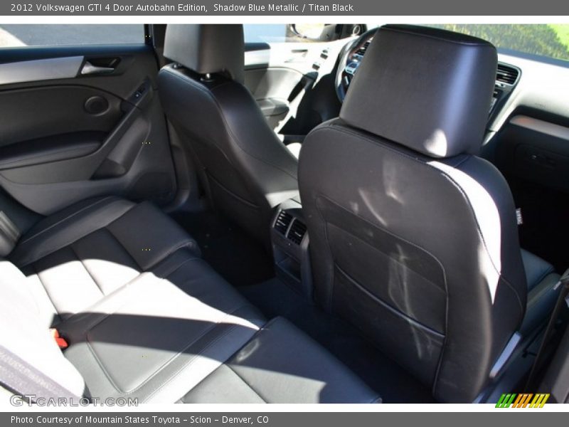Shadow Blue Metallic / Titan Black 2012 Volkswagen GTI 4 Door Autobahn Edition