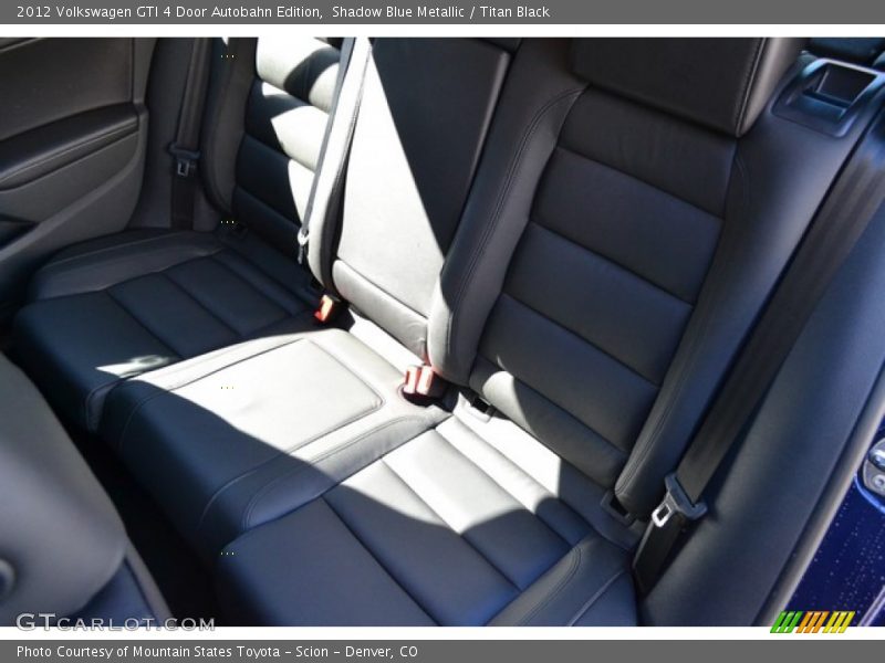 Shadow Blue Metallic / Titan Black 2012 Volkswagen GTI 4 Door Autobahn Edition