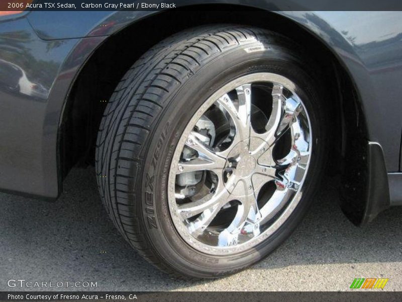 Carbon Gray Pearl / Ebony Black 2006 Acura TSX Sedan