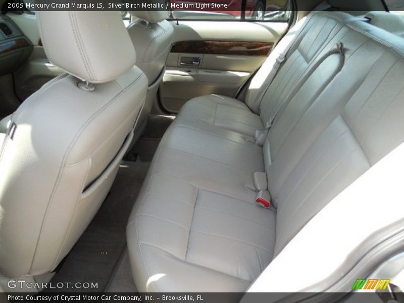 Silver Birch Metallic / Medium Light Stone 2009 Mercury Grand Marquis LS