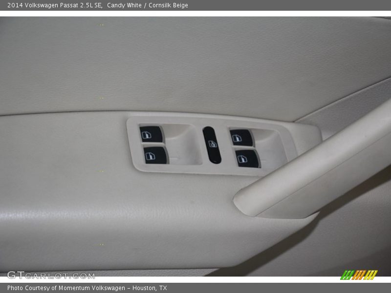 Candy White / Cornsilk Beige 2014 Volkswagen Passat 2.5L SE
