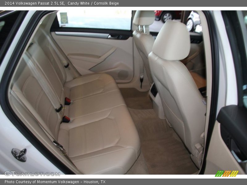 Candy White / Cornsilk Beige 2014 Volkswagen Passat 2.5L SE