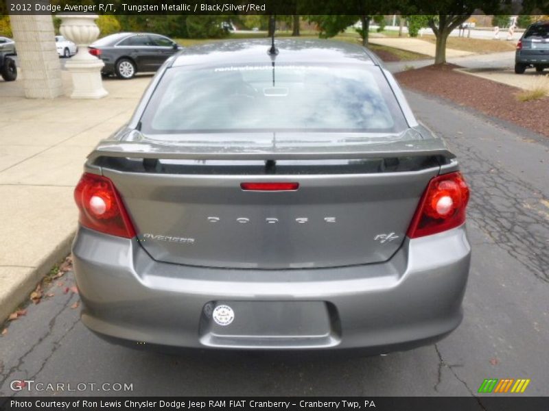 Tungsten Metallic / Black/Silver/Red 2012 Dodge Avenger R/T