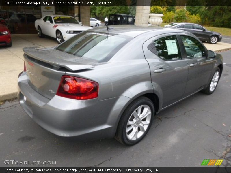 Tungsten Metallic / Black/Silver/Red 2012 Dodge Avenger R/T