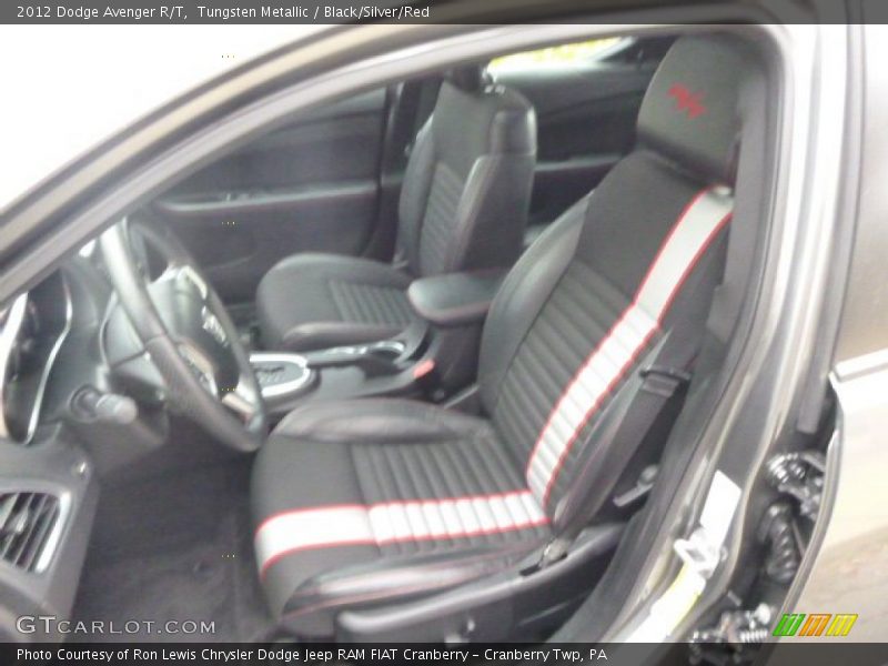 Tungsten Metallic / Black/Silver/Red 2012 Dodge Avenger R/T