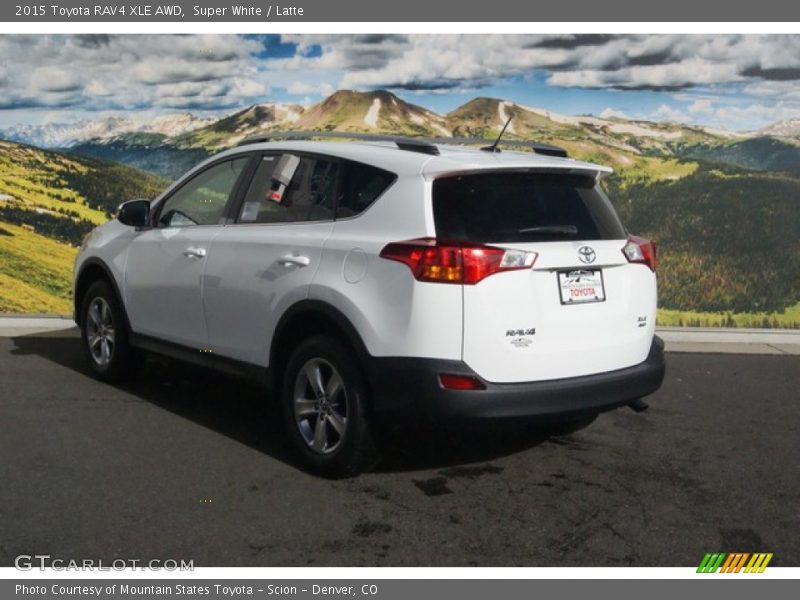 Super White / Latte 2015 Toyota RAV4 XLE AWD