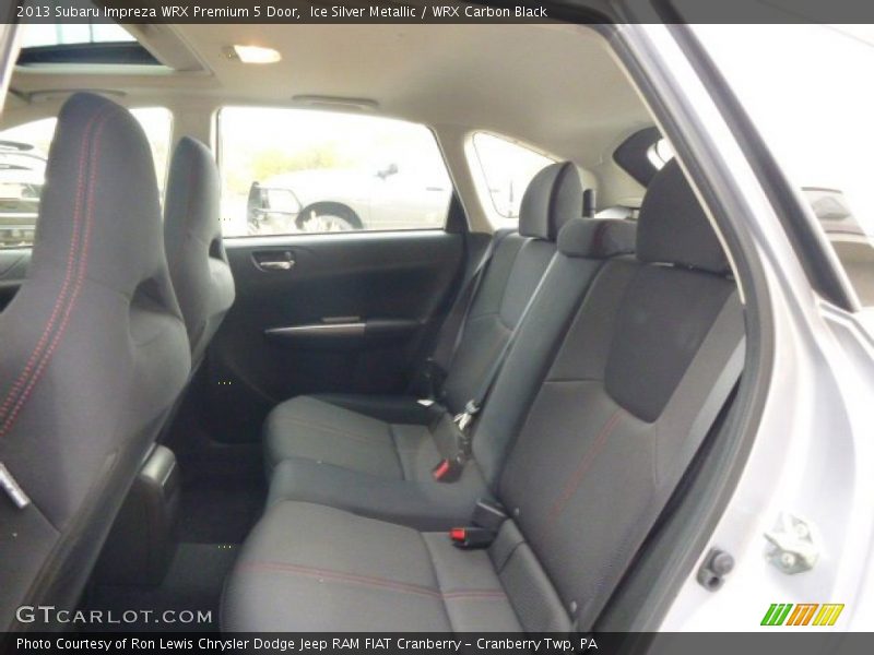 Ice Silver Metallic / WRX Carbon Black 2013 Subaru Impreza WRX Premium 5 Door