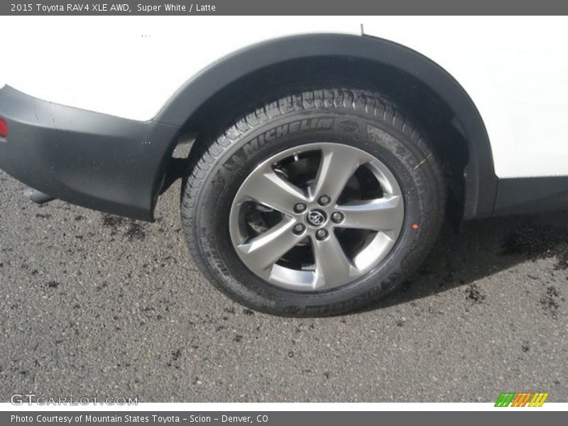 Super White / Latte 2015 Toyota RAV4 XLE AWD