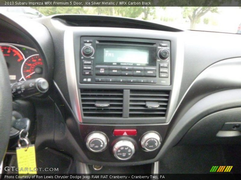 Ice Silver Metallic / WRX Carbon Black 2013 Subaru Impreza WRX Premium 5 Door