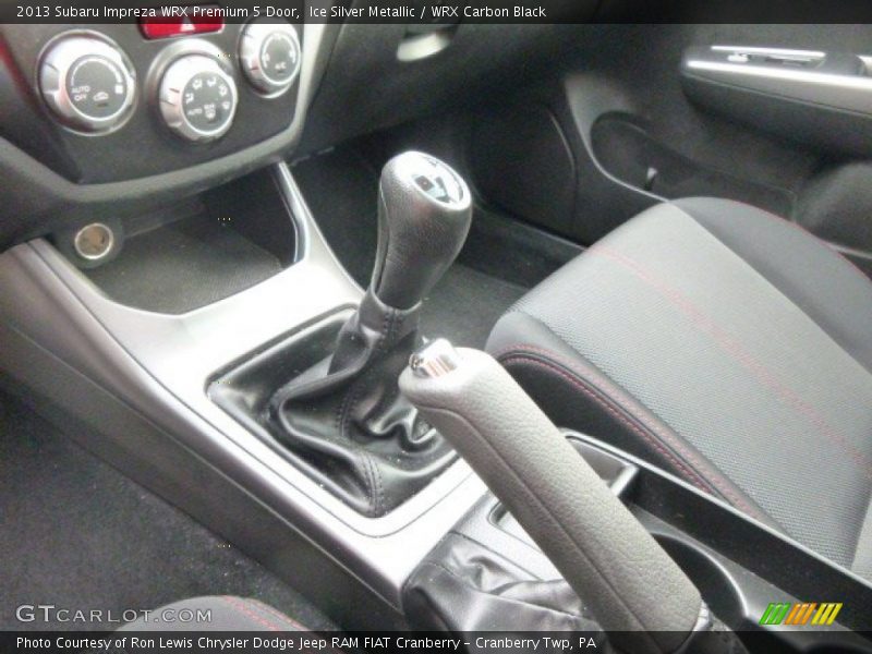 Ice Silver Metallic / WRX Carbon Black 2013 Subaru Impreza WRX Premium 5 Door
