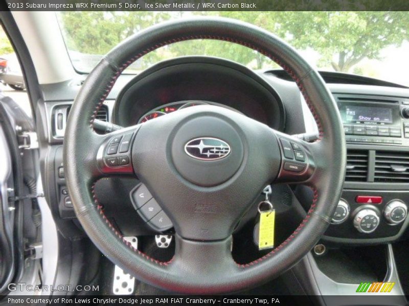 Ice Silver Metallic / WRX Carbon Black 2013 Subaru Impreza WRX Premium 5 Door