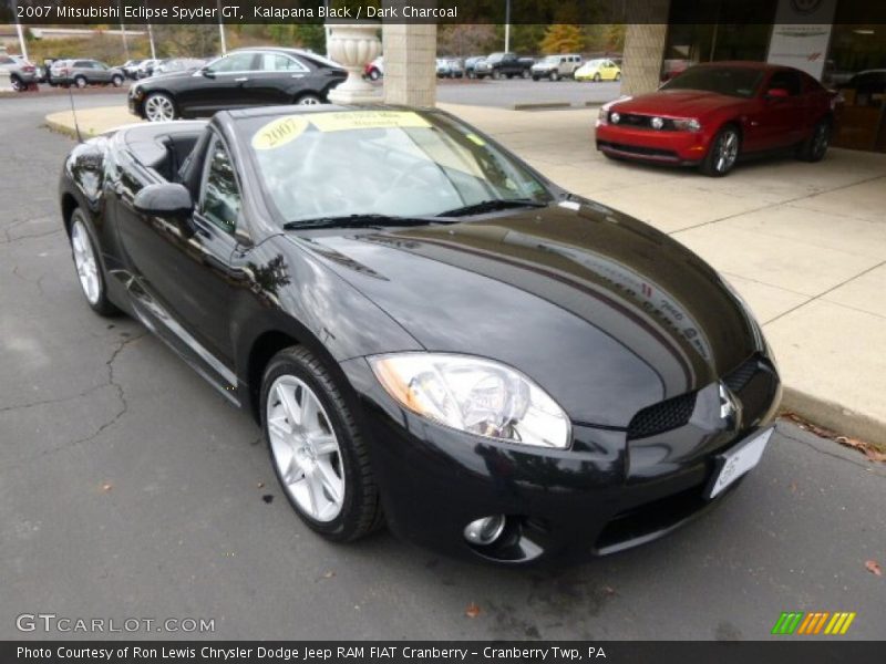 Kalapana Black / Dark Charcoal 2007 Mitsubishi Eclipse Spyder GT