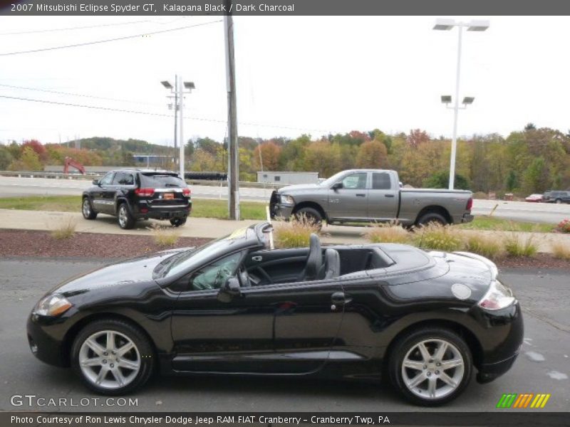 Kalapana Black / Dark Charcoal 2007 Mitsubishi Eclipse Spyder GT