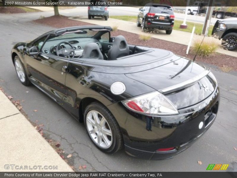 Kalapana Black / Dark Charcoal 2007 Mitsubishi Eclipse Spyder GT