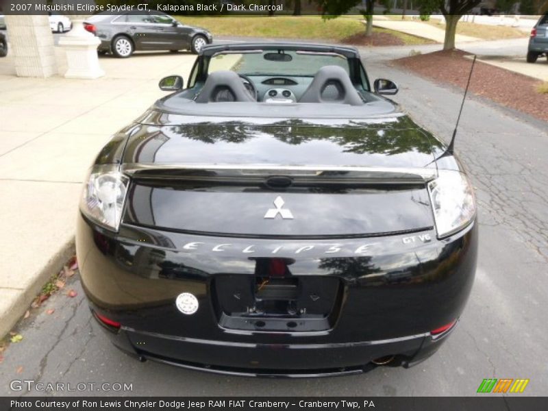 Kalapana Black / Dark Charcoal 2007 Mitsubishi Eclipse Spyder GT
