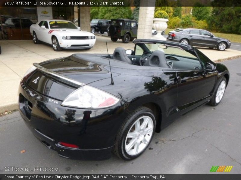Kalapana Black / Dark Charcoal 2007 Mitsubishi Eclipse Spyder GT