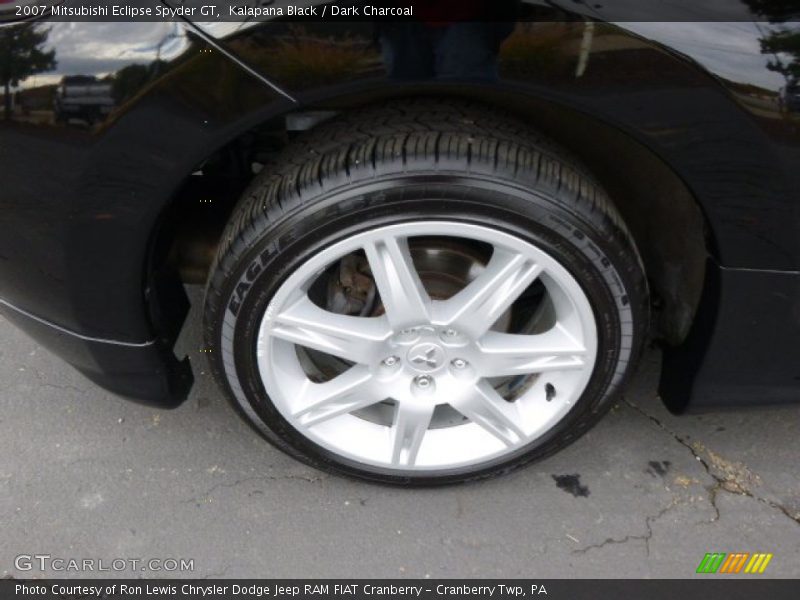 Kalapana Black / Dark Charcoal 2007 Mitsubishi Eclipse Spyder GT