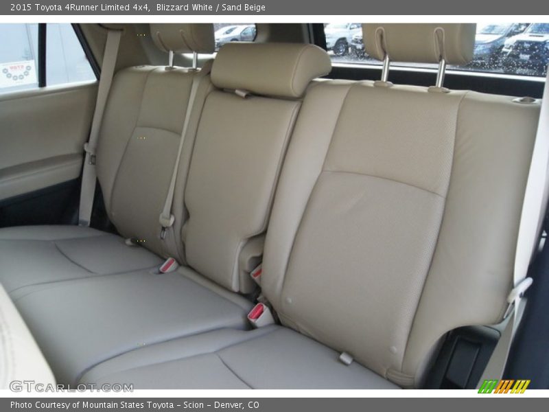 Blizzard White / Sand Beige 2015 Toyota 4Runner Limited 4x4