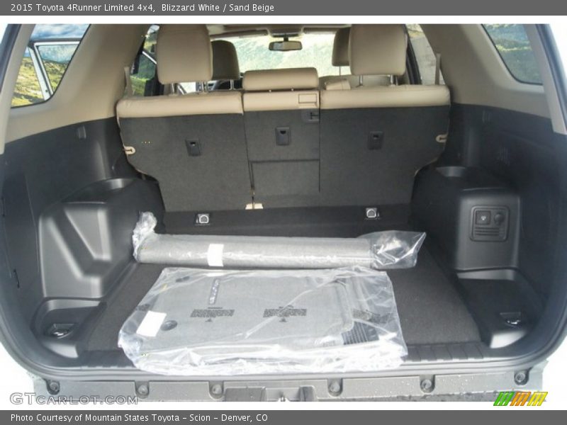 Blizzard White / Sand Beige 2015 Toyota 4Runner Limited 4x4