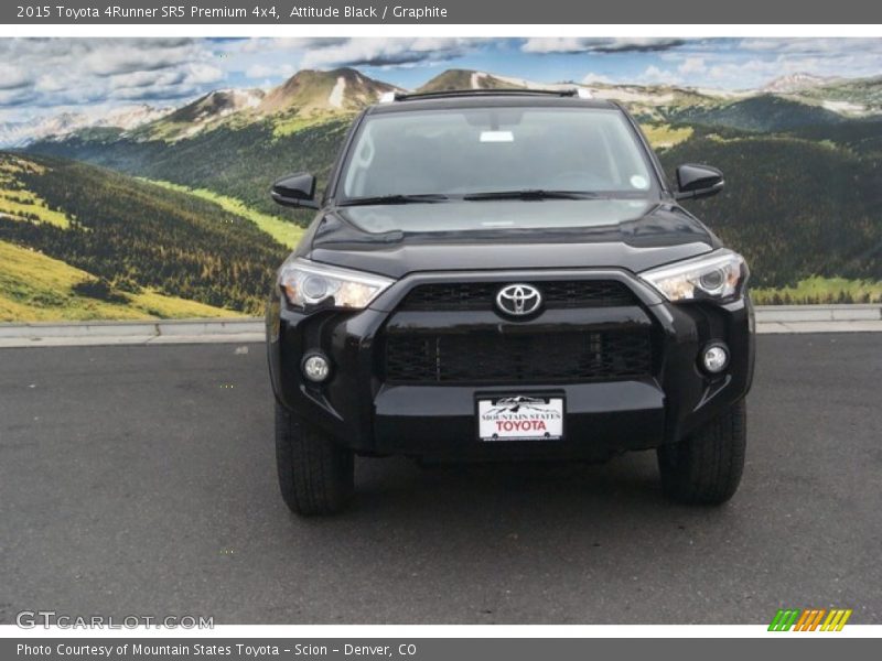 Attitude Black / Graphite 2015 Toyota 4Runner SR5 Premium 4x4