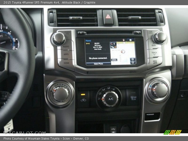 Attitude Black / Graphite 2015 Toyota 4Runner SR5 Premium 4x4
