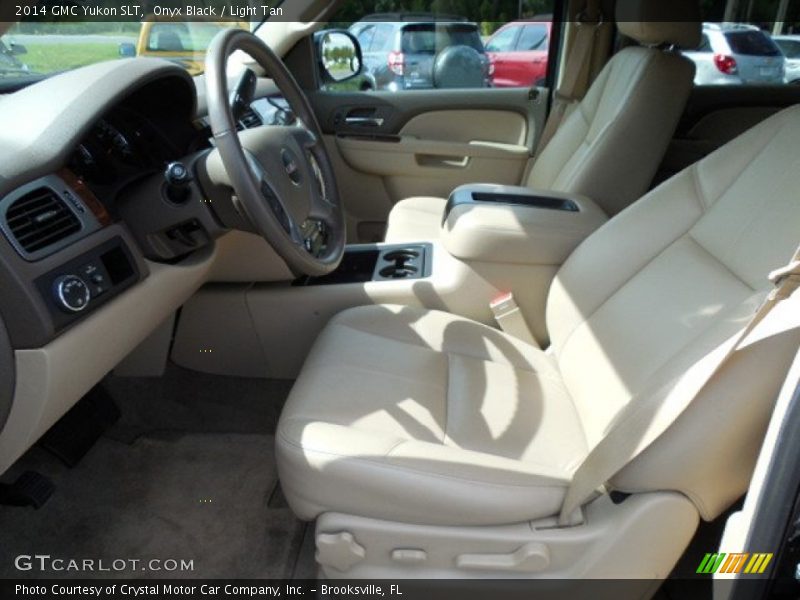 Front Seat of 2014 Yukon SLT