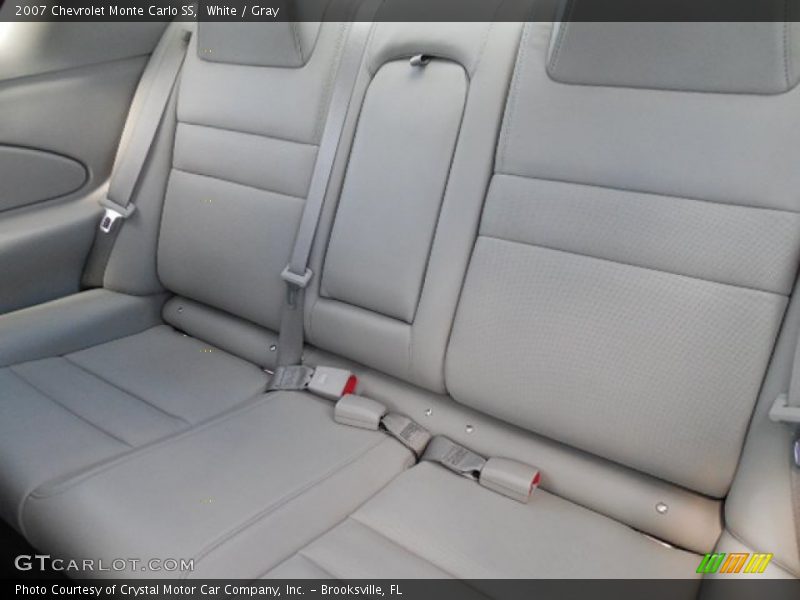 White / Gray 2007 Chevrolet Monte Carlo SS