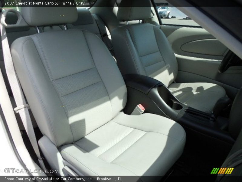 White / Gray 2007 Chevrolet Monte Carlo SS