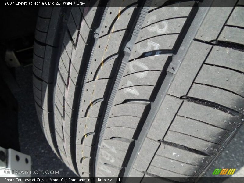 White / Gray 2007 Chevrolet Monte Carlo SS