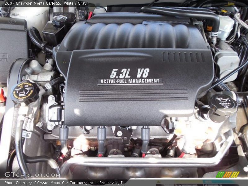 White / Gray 2007 Chevrolet Monte Carlo SS