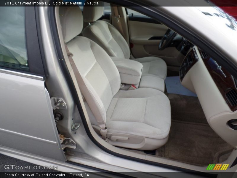 Gold Mist Metallic / Neutral 2011 Chevrolet Impala LT