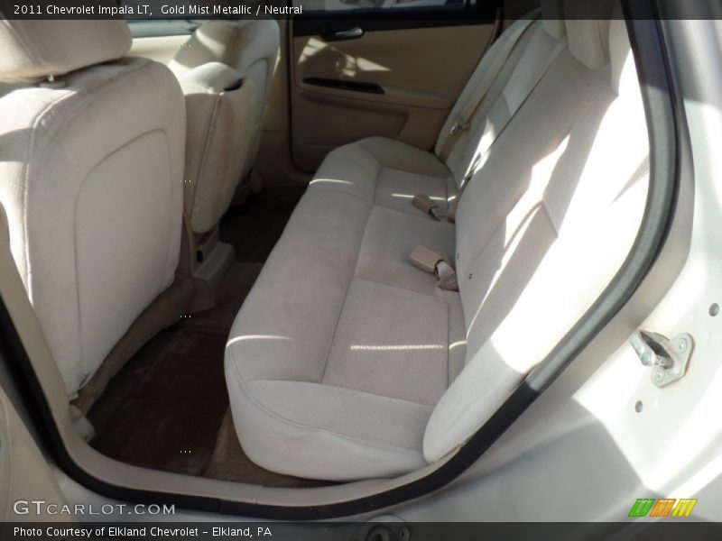 Gold Mist Metallic / Neutral 2011 Chevrolet Impala LT