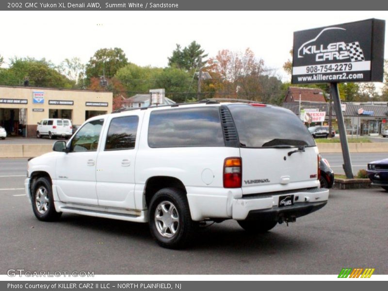 Summit White / Sandstone 2002 GMC Yukon XL Denali AWD