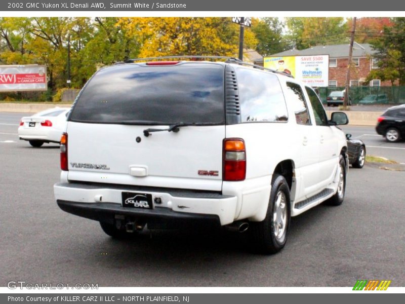 Summit White / Sandstone 2002 GMC Yukon XL Denali AWD