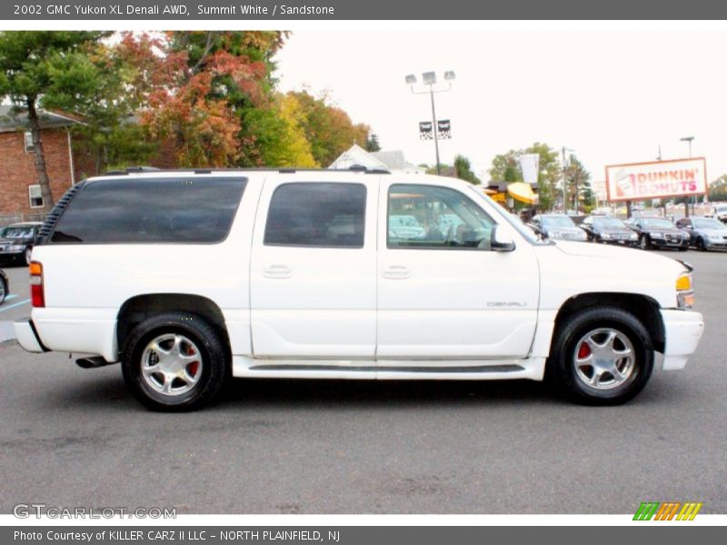 Summit White / Sandstone 2002 GMC Yukon XL Denali AWD