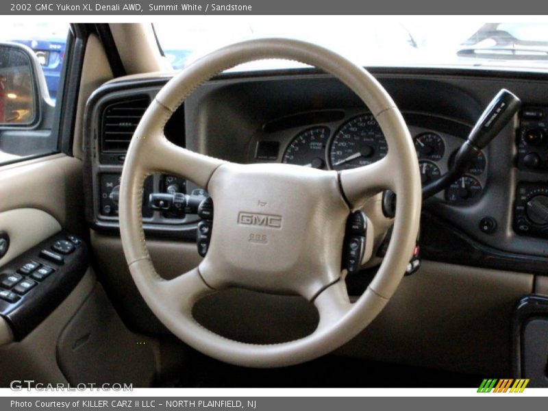 Summit White / Sandstone 2002 GMC Yukon XL Denali AWD