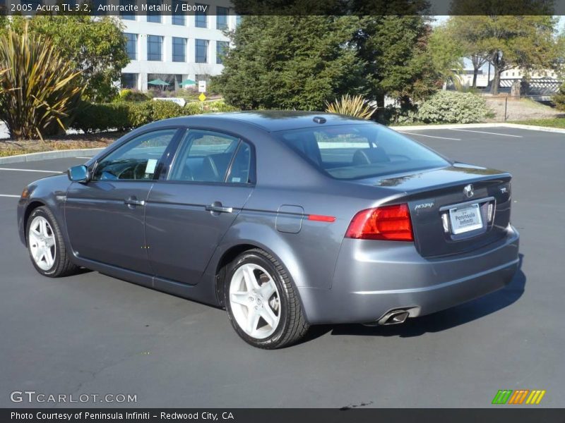 Anthracite Metallic / Ebony 2005 Acura TL 3.2