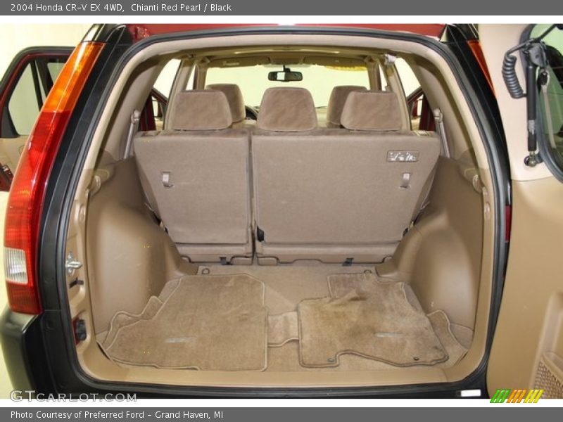 Chianti Red Pearl / Black 2004 Honda CR-V EX 4WD