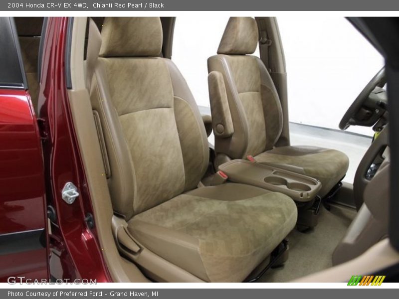 Chianti Red Pearl / Black 2004 Honda CR-V EX 4WD