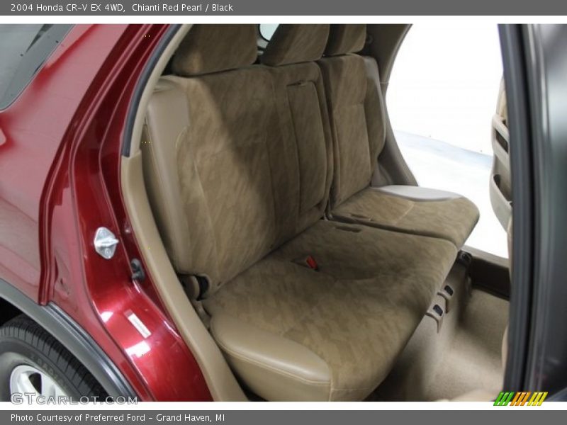 Chianti Red Pearl / Black 2004 Honda CR-V EX 4WD