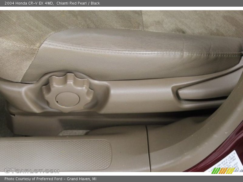 Chianti Red Pearl / Black 2004 Honda CR-V EX 4WD