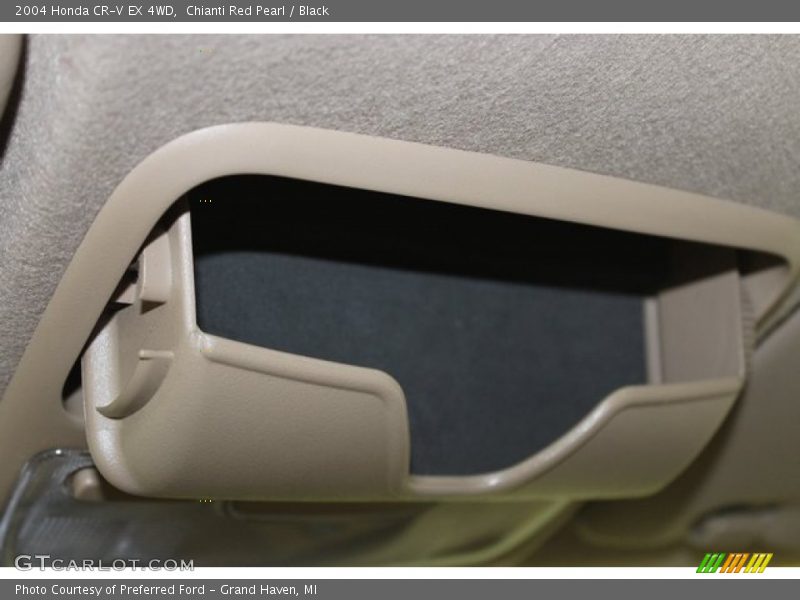 Chianti Red Pearl / Black 2004 Honda CR-V EX 4WD