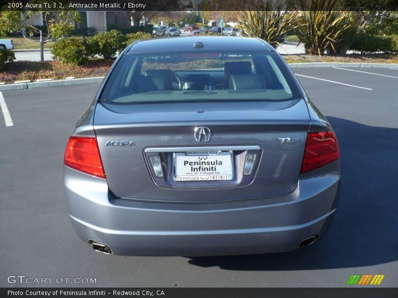 Anthracite Metallic / Ebony 2005 Acura TL 3.2