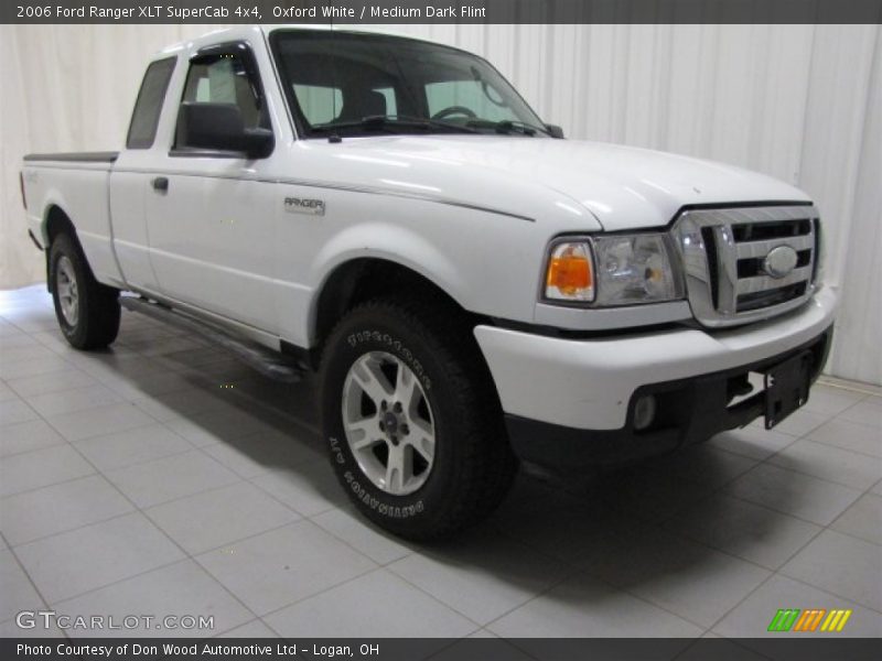 Oxford White / Medium Dark Flint 2006 Ford Ranger XLT SuperCab 4x4