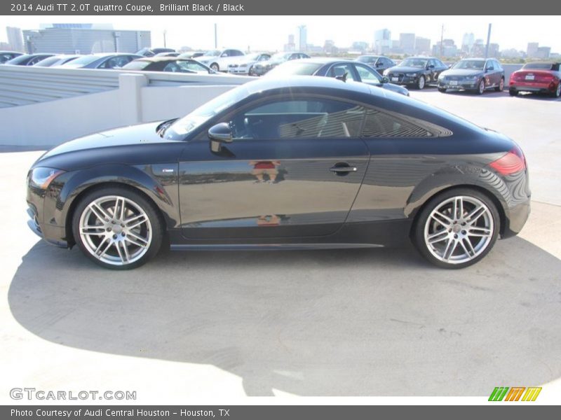 Brilliant Black / Black 2014 Audi TT 2.0T quattro Coupe