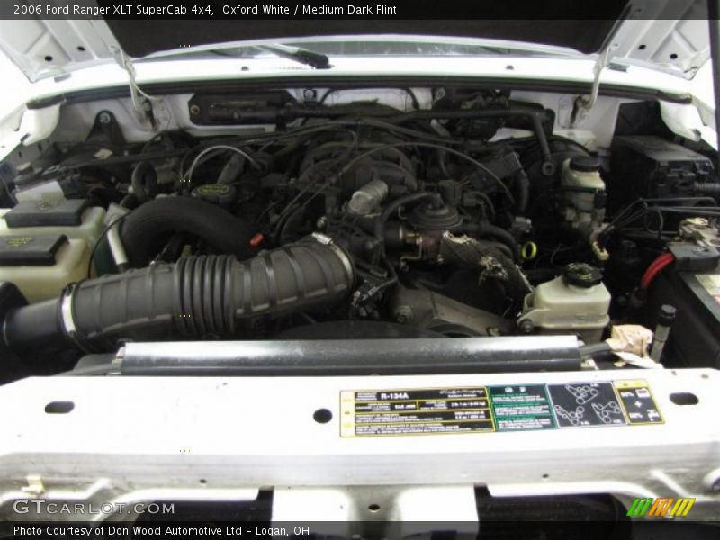 Oxford White / Medium Dark Flint 2006 Ford Ranger XLT SuperCab 4x4