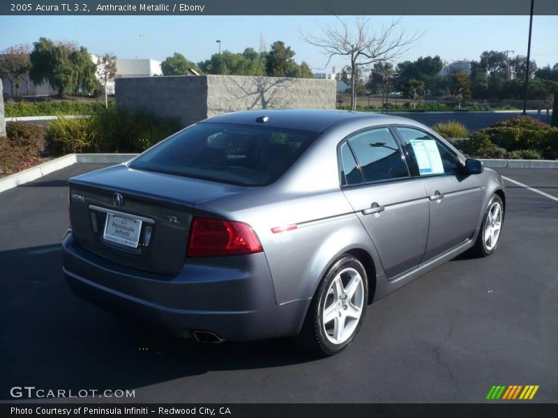 Anthracite Metallic / Ebony 2005 Acura TL 3.2