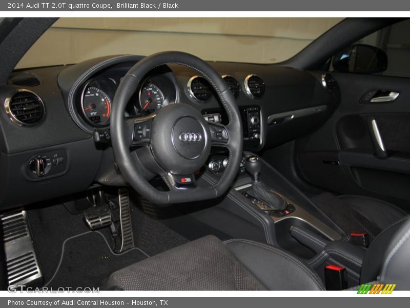 Brilliant Black / Black 2014 Audi TT 2.0T quattro Coupe